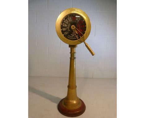 Brass Ship's 'Engine Room Telegraph'