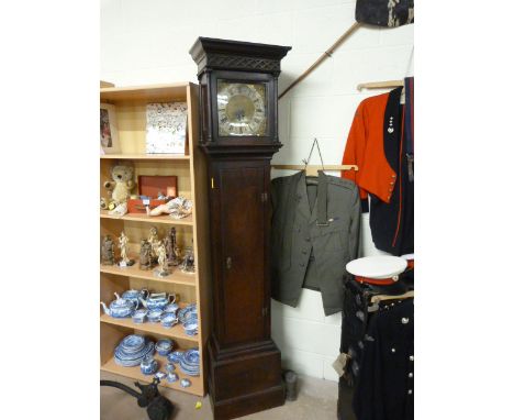 Mahogany long case clock