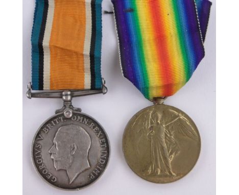 Pair of First War medals to Spr. A Orford RE 279777.