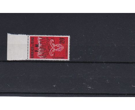 Chad Republic 1965 - Military Frank Stamp over printed-SG M148 unmounted mint