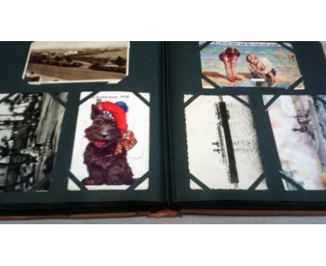 Postcard-A Fine old Family Album with ranges of children Artist cards, dog including some very fine portrait cards, Naval and