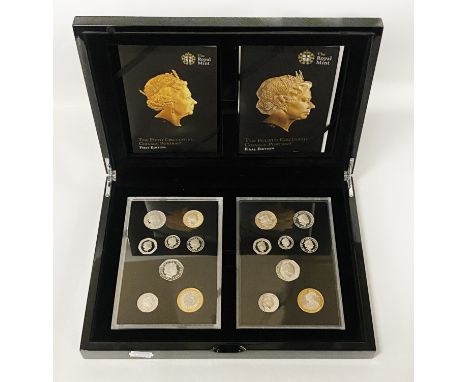 H/M SILVER THE FIRST &amp; FINAL COIN PORTRAIT OF QUEEN ELIZABETH II - 2015