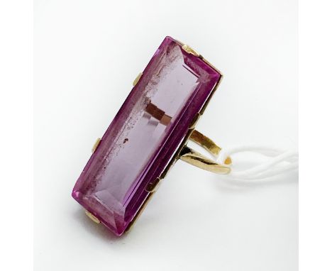 LAB GROWN &amp; GOLD RING&nbsp;SIZE K