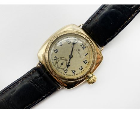 ROLEX OYSTER 9CT GOLD BUBBLEBACK WATCH (REQUIRES SERVICE)We believe that the watch is in working order but requires a service