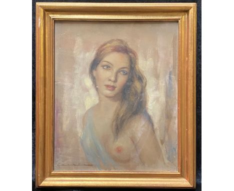 CASATI SIGNED OIL PAINTING - PORTRAIT 62CM X&nbsp;72CM OUTER FRAME
