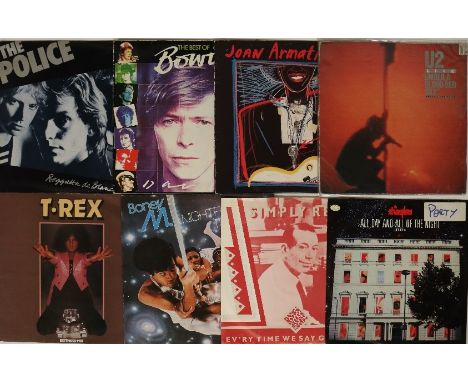 ROCK / POP / SOUL / FOLK - LPs/12". Varied collection of about 30 x LPs and 180 x 12", including some compilations. Artist/ti