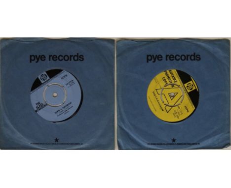 THE GLASS MENAGERIE - SHE'S A RAINBOW - ORIGINAL UK 7" DEMO AND COPIES (PYE 17518). Ace bundle of the original UK demo and st