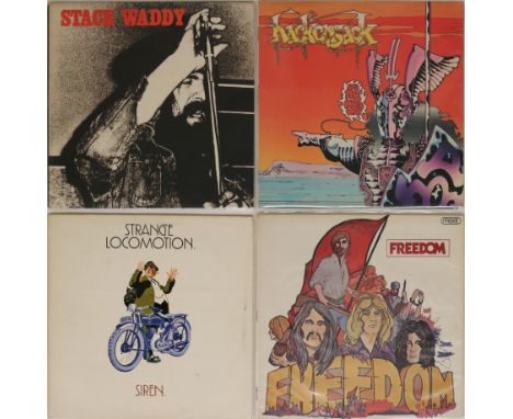 BLUES/PROG/HARD ROCK - LP RARITIES. Very clean selection of 4 x original UK pressing LPs. Titles are Stack Waddy - Stack Wadd