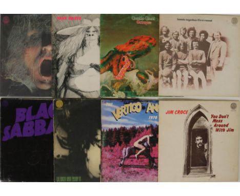 VERTIGO SWIRL - ORIGINAL UK PRESSING LPs. Excellent pack of original UK Vertigo swirl LPs with 8 included. Titles are Uriah H