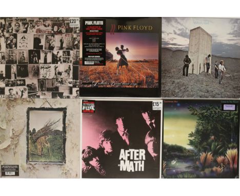 ROCK CLASSICS / NEW RELEASES - LPs. 'As new' collection of 20 x LPs. Titles/artists include Rolling Stones, Pink Floyd, A Col