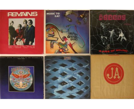 PSYCH/CLASSIC ROCK LPs. Brill titles with this collection of 17 x LPs. Artists/titles include The Who - Tommy (original UK 61