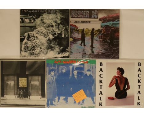 PUNK/HARDCORE/INDUSTRIAL - LPs/12". Mind melting selection of 4 x LPs and 1 x 12", all now hard to find and long out of print