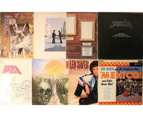 CLASSIC ROCK &amp; POP - LPs. Diverse bundle of 6 x LPs with 1 x limited edition 12" box set. Artists/titles are Metallica - 