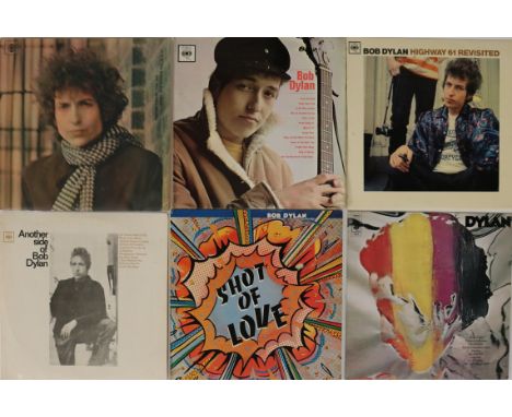 BOB DYLAN - LP COLLECTION. Ace instant collection of 17 x LPs with really neat original UK copies. TItles include Blonde On B