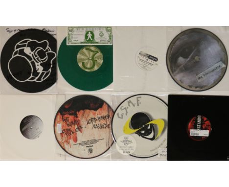 ELECTRONIC / TRANCE / HOUSE - 10"/12". Killer collection of about 120 x 10" and about 20 x 12", mainly coloured/picture/shape
