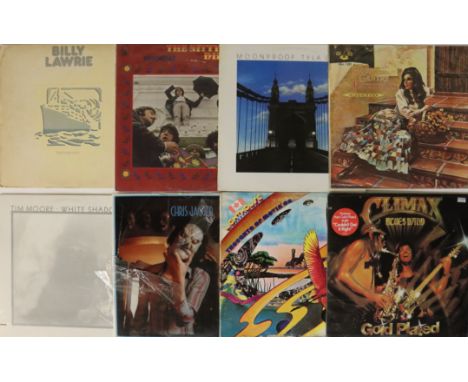 70s / ROCK / POP - LPs. Kille collection of about 80 x LPs. Titles/artists include Billy Lawrie, Tim Moore, The Nitty Gritty,