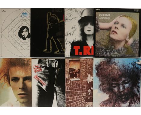 CLASSIC 70s ROCK - LPs. Mega neat selection of 8 x original UK pressing LPs, all albums essential listening! Titles are The K