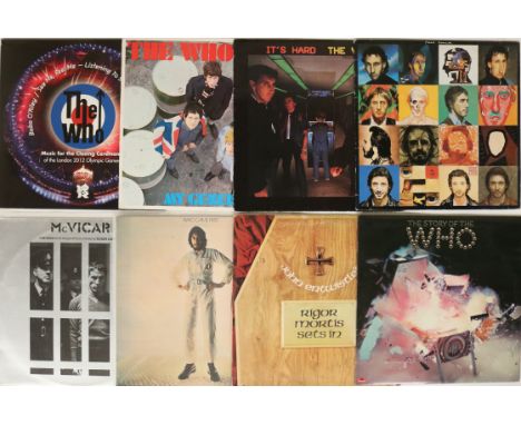 THE WHO - (LARGELY) UK PRESSING LPs WITH 12". Excellent collection of 11 x LPs and 4 x 12" and 1 x 7" including collectable r