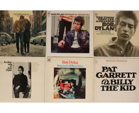 BOB DYLAN - LPs. Great catalogue of 14 x classic LPs from Zimbo. Titles include The Freewheelin' (UK original mono '33' BPG 6