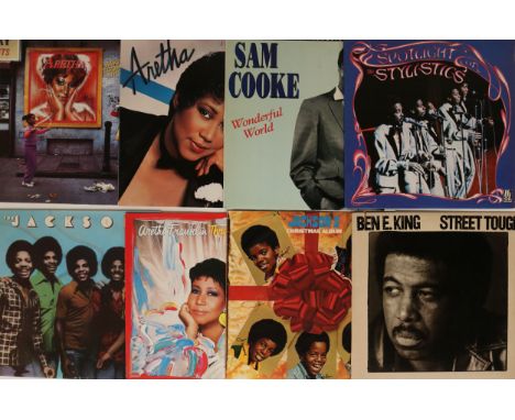 SOUL / FUNK / DISCO - LPs/CDs. Nice collection of about 100 x LPs with a few CDs, mainly compilations. Titles/artists include