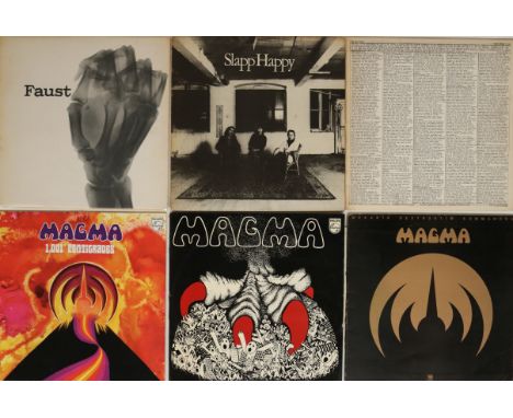 KRAUTROCK/SPACE ROCK/EXPERIMENTAL/AMBIENT - LPs. Wonderful offering of 11 x highly regarded LPs. Artists/titles are Faust (x2