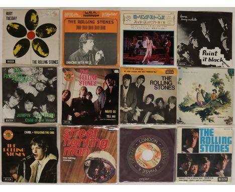 THE ROLLING STONES - OVERSEAS EPs/7". Wicked collection of 29 x (largely) overseas pressing 7"/EPs. Titles include Ruby Tuesd