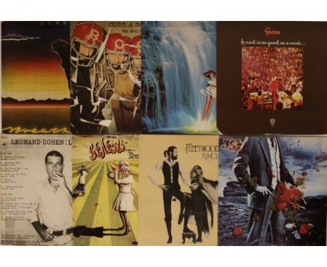 70's ROCK / CLASSIC ROCK - POP / FOLK ROCK - LPs. Killer collection of about 100 x LPs. Titles/artists include The Who, Camel