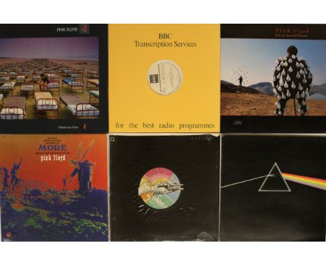 PINK FLOYD - LPs/12"s. Cool collection of 16 x LPs with 3 x 12"s. Titles include A Momentary Lapse Of Reason (EMI EMD 1003, O