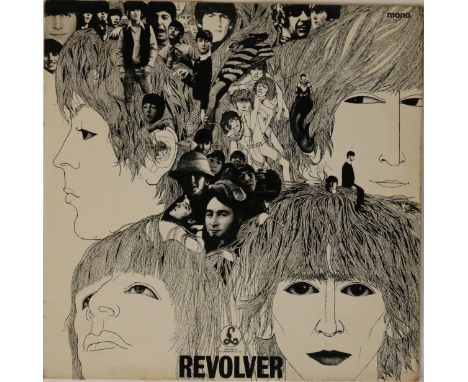 THE BEATLES - REVOLVER LP - ORIGINAL UK WITHDRAWN MIX PRESSING (PMC 7009 -2/-1). Very clean example of the original UK withdr