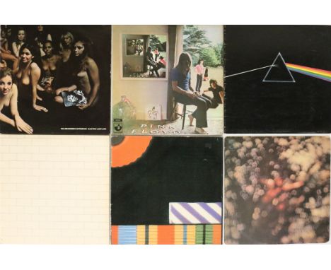 JIMI HENDRIX (LADYLAND)/PINK FLOYD - LPs. Rockin' out with these 9 x classic LPs. To include the early UK Polydor reissue of 