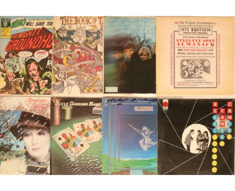 FOLK/PROG/BLUES-ROCK - LPs. Fantastic albums with 20 x LPs included. Artists/titles include Groundhogs - Who Will Save The Wo