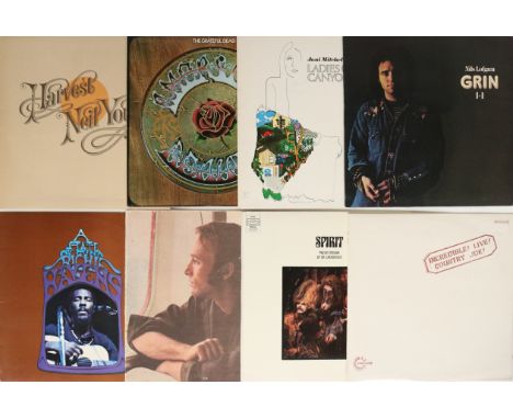 70s (US ARTISTS) ROCK - LPs. Rockin' on with this top collection of 29 x LPs. Artists/titles include Neil Young - Harvest (K 