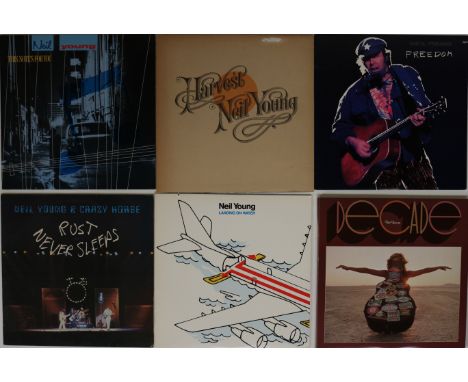 NEIL YOUNG / CRAZY HORSE - LPs. Superb clean selection of 12 x LPs. Titles include The Note's For You (Reprise WX 168 925 719