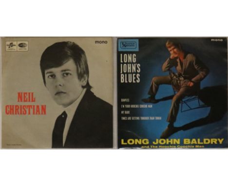 NEIL CHRISTIAN / LONG JOHN BALDRY - EPs. Smart clean selection of 2 x EPs. Titles include Neil Christian (SEG 8492, VG+/Ex), 