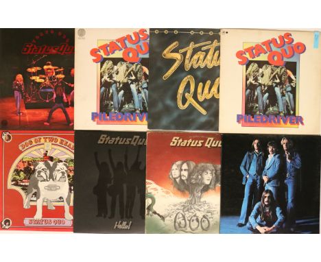STATUS QUO - LP COLLECTION. Comprehensive collection of 44 x (almost entirely) LPs including hard to find overseas releases. 