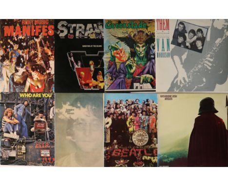 CLASSIC ROCK &amp; POP COLLECTION. Impressive and very clean collection of over 100 mainly UK Classic Rock &amp; Pop LPs. Art