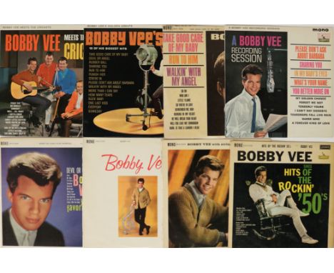 BOBBY VEE - LPs. In session with Bobby Vee with this ace collection of 16 x original UK release LPs. Titles include Bobby Vee
