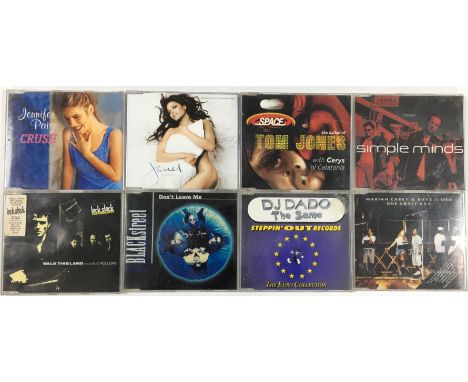 CD SINGLES. Massive collection of around 1425 x CD singles with around 145 x CD albums too. Expect all the big hitters from t
