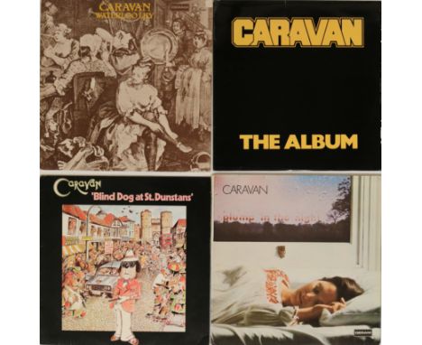 CARAVAN - LPs. Cool selection of 4 x original title LPs. Titles are Waterloo Lily (original UK brown/white labels stereo SDL 