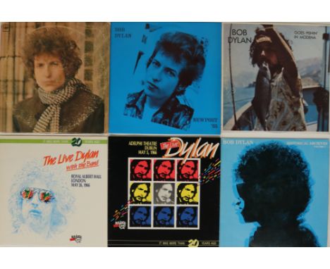 BOB DYLAN / ALBUMS, LIVE RECORDINGS &amp; RARITIES - LPs. Lovely bundle of 21 x LPs. Titles include Blonde On Blonde (origina