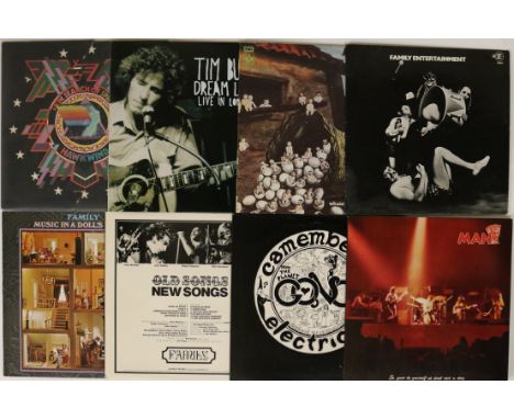THE CANTERBURY SCENE/PROG/FOLK-ROCK - LPs. Finely tuned selection of 8 x LPs. Titles are Gong - In Search Of Space (UAG 29202