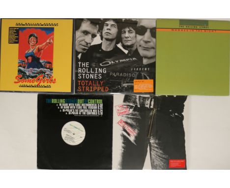 THE ROLLING STONES - LPs/12"/10"/BOX SETS. Smart bundle of 4 x LPs, 2 x 12"/10" and 4 x box sets. Titles include Some Girls L