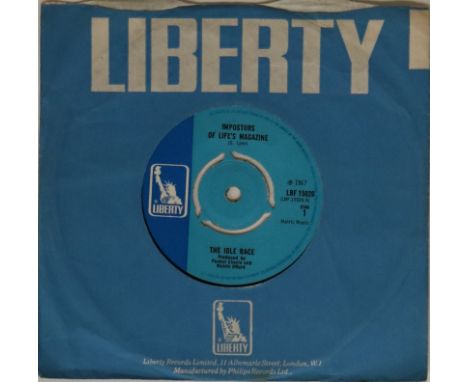 THE IDLE RACE - IMPOSTORS OF LIFE'S MAGAZINE 7" - ORIGINAL UK COPY (LIBERTY LBF 15026). Extremely seldom seen debut from The 