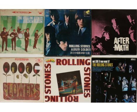 THE ROLLING STONES / WORLD RELEASES - LPs/Box Set. Excellent bundle of 8 x LPs plus one Box Set, including releases from Aust