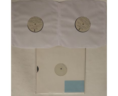 ISLAND RECORDS - WHITE LABEL TEST PRESSING LPs (CLASSIC ROCK/PROG). Wicked bundle of 3 x seldom seen white label test pressin