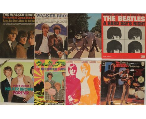 SCOTT WALKER &amp; OTHERS / ALBUMS &amp; COMPS - LPs/CASSETTES. Mighty collection of 22 x LPs and 22 x cassettes. Titles/arti