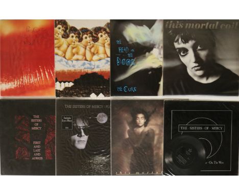 POST PUNK/INDIE/NEW-WAVE/GOTH - LPs/12"/7" COLLECTION. Absolutely sublime collection of 17 x LPs/12" with 3 x 7" - all presen