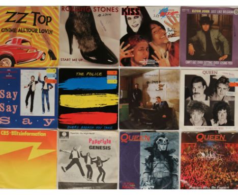 70's - 80's POP / ROCK / DISCO - 7"s. Great collection of about 400 x 7" picture sleeve singles including some promos. Titles