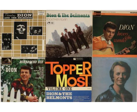 DION/AND THE DELMONTS - LPs. Presenting Dion &amp; The Belmonts with these 10 x neat LPs. Titles are Presenting Dion And The 