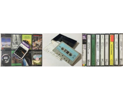 PROG - CASSETTE RARITIES. Excellent selection of 9 x hard to track down Prog cassette albums. Artists/titles are Pink Floyd -